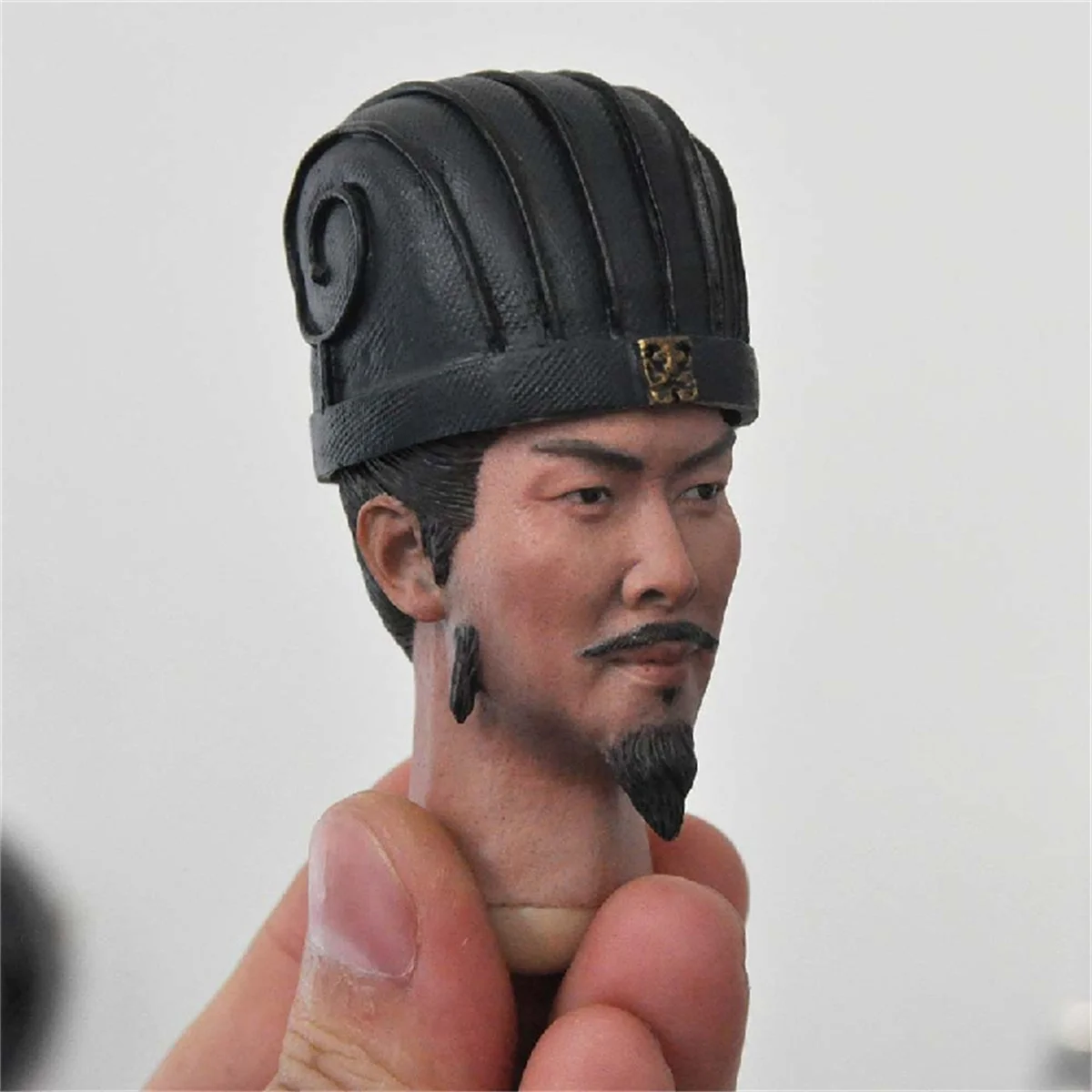 

1/6 масштаб древний китайский Zhu Ge Liang Wo длинная мужская голова лепка солдатская модель звезды для 12 "хобби игрушки фигурку