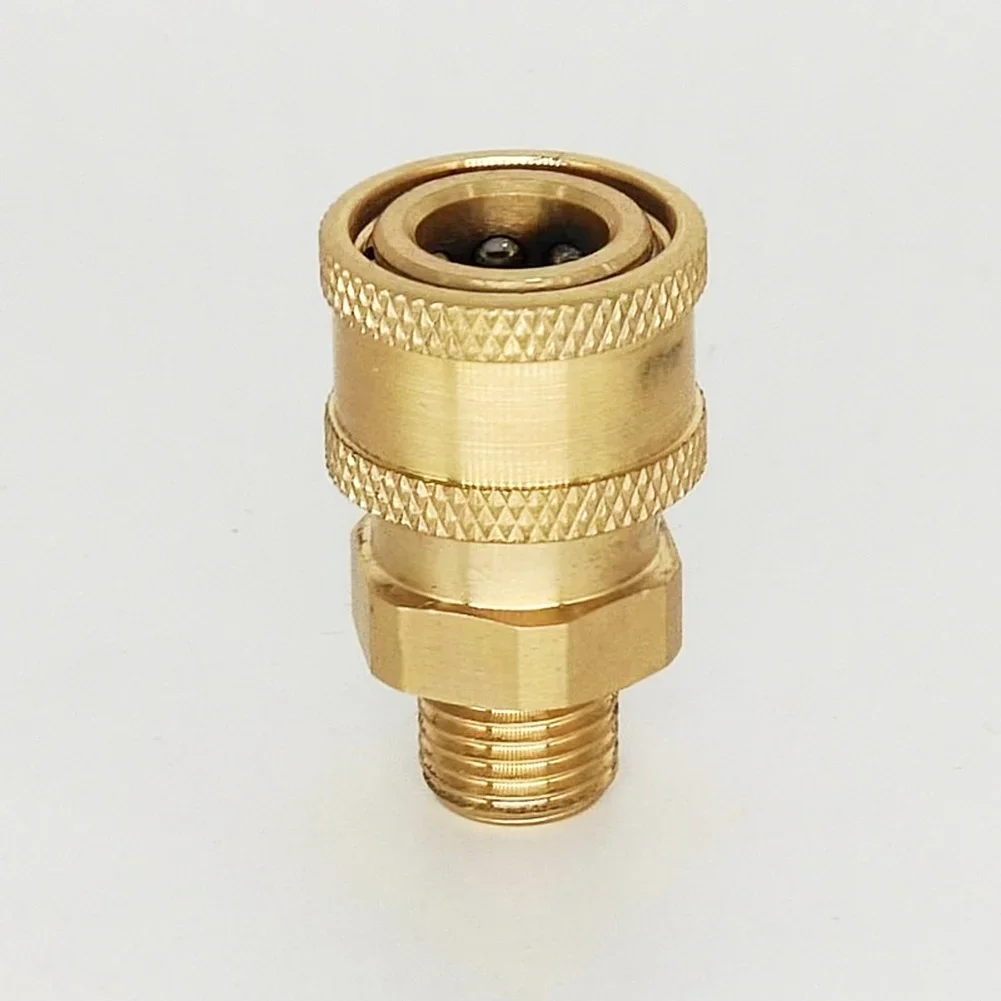 1/4 Female Thread Copper Quick Connect Fitting for High Pressure Washer Use Lightweight 1.3x1.18x3.7cm Package Size