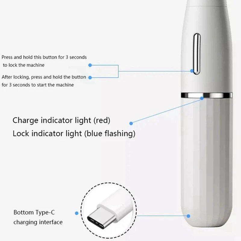 6 в 1, высокоточная Бритва для интимной области, линия бикини, чувствительные бритвенные шарики, бритва для лобковых волос, прочный триммер для лица, носа, бороды