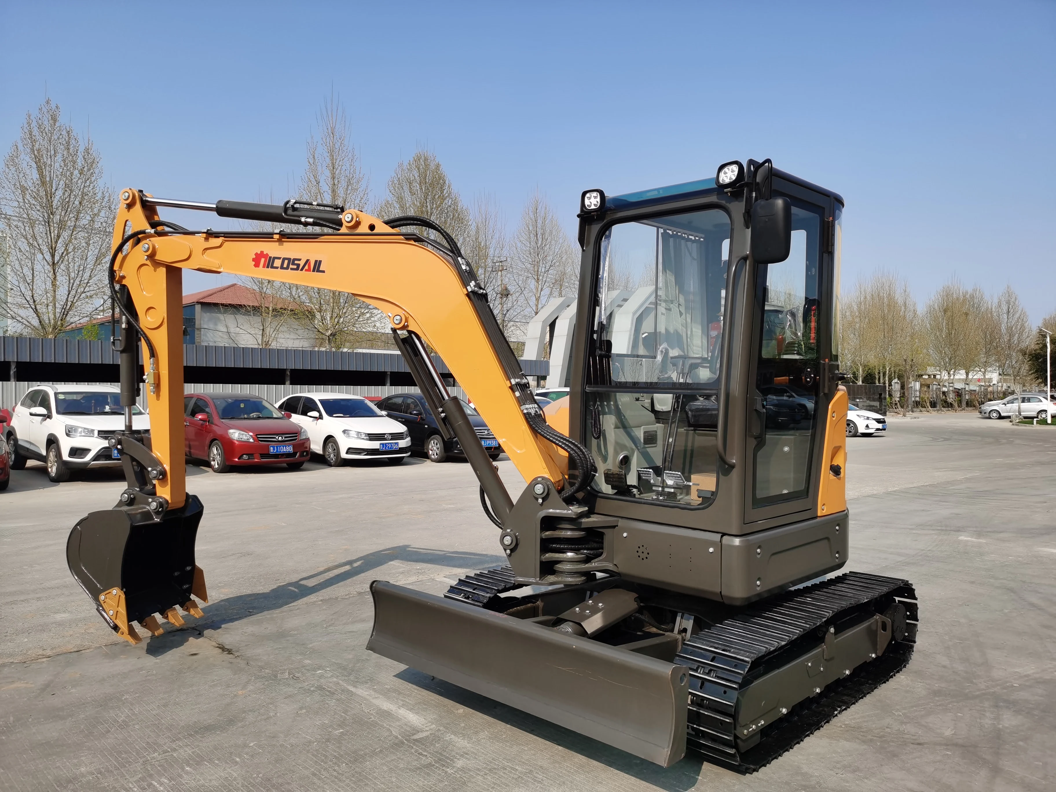 Heavy-Duty 4-Ton Excavator Enhanced Frame OEM/ODM Sales for Construction And Building Site