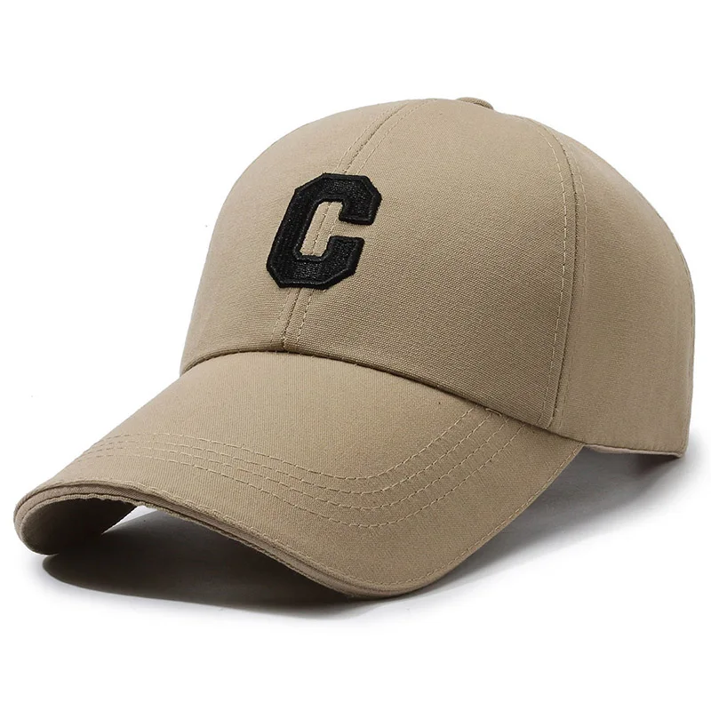 قبعة ذات رأس كبير للحماية من الشمس، قبعة بيسبول عصرية للأزواج، قبعة رياضية صغيرة وجيدة التهوية لصنع الوجوه تبدو جيدة