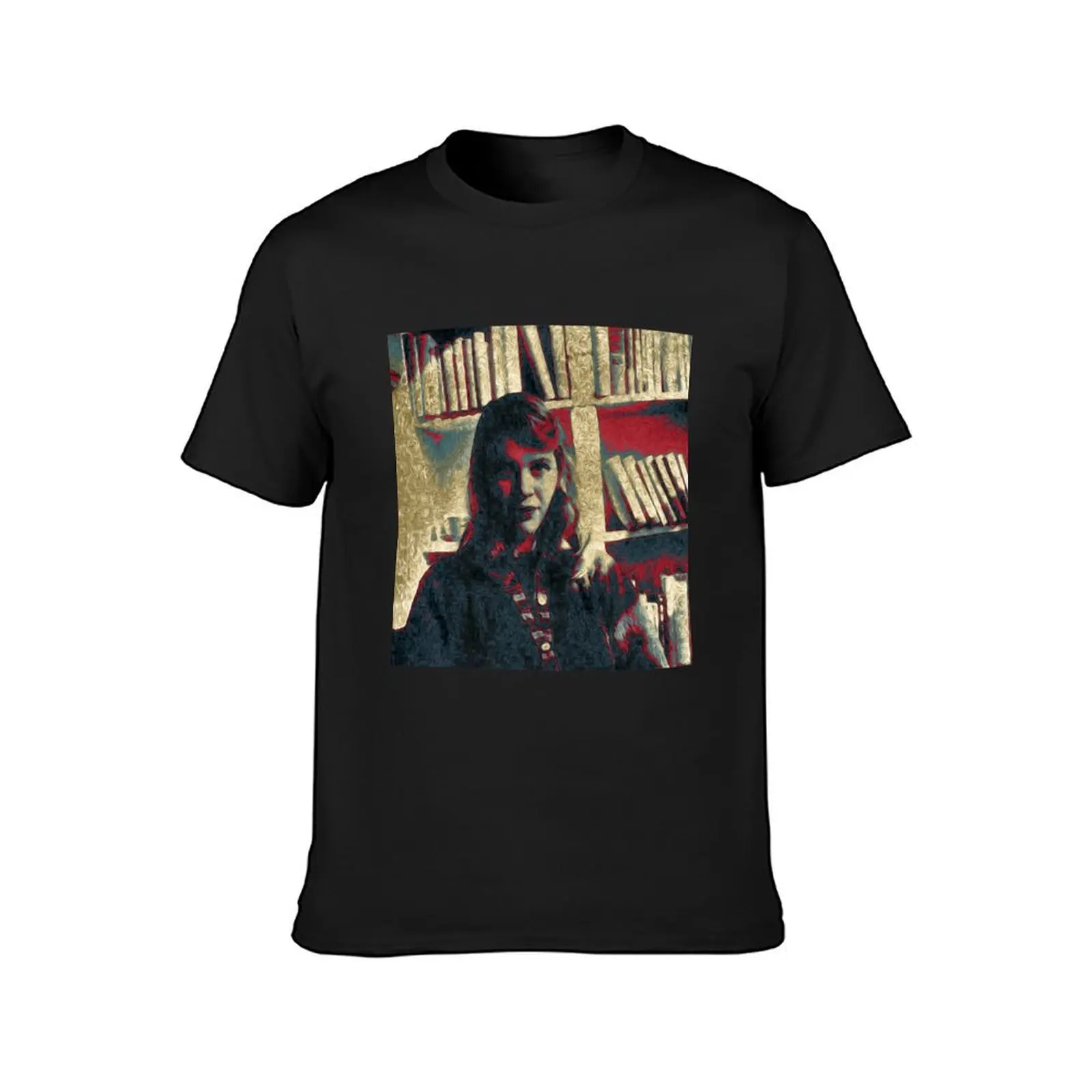 Sylvia Plath - #6 of #7 in a series T-Shirt plus size tops blacks oversized t shirt men