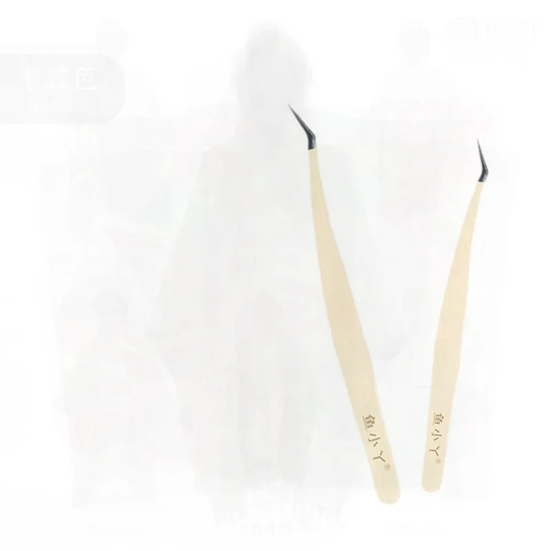 Gold Feather Eyelash Curler for Novice Eyelash Extension Users Accurate Application Lazy People's Grafting Tool Stainless Steel