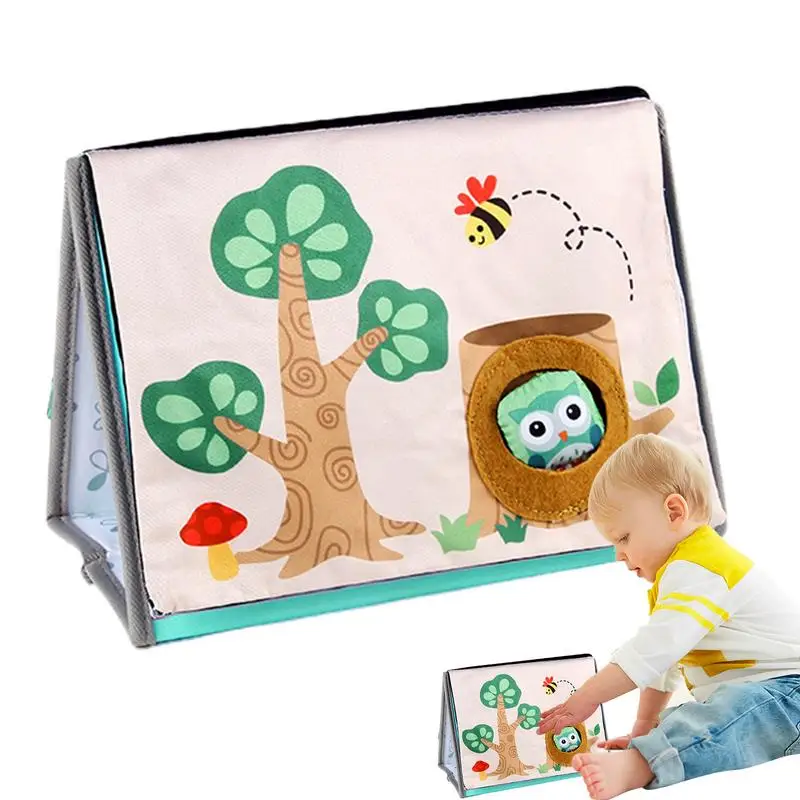 Livre de Nettoyage Sensoriel pour Bébés, Doux, Coloré, Jouets d'Éducation Précoce