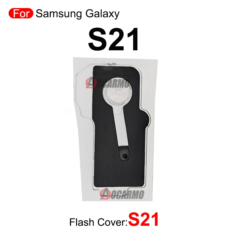 Flash Cover Light Lampshade Cap For Samsung Galaxy S21 Plus S21+ S21FE S21Ultra Note 20 Ultra Replacement Part