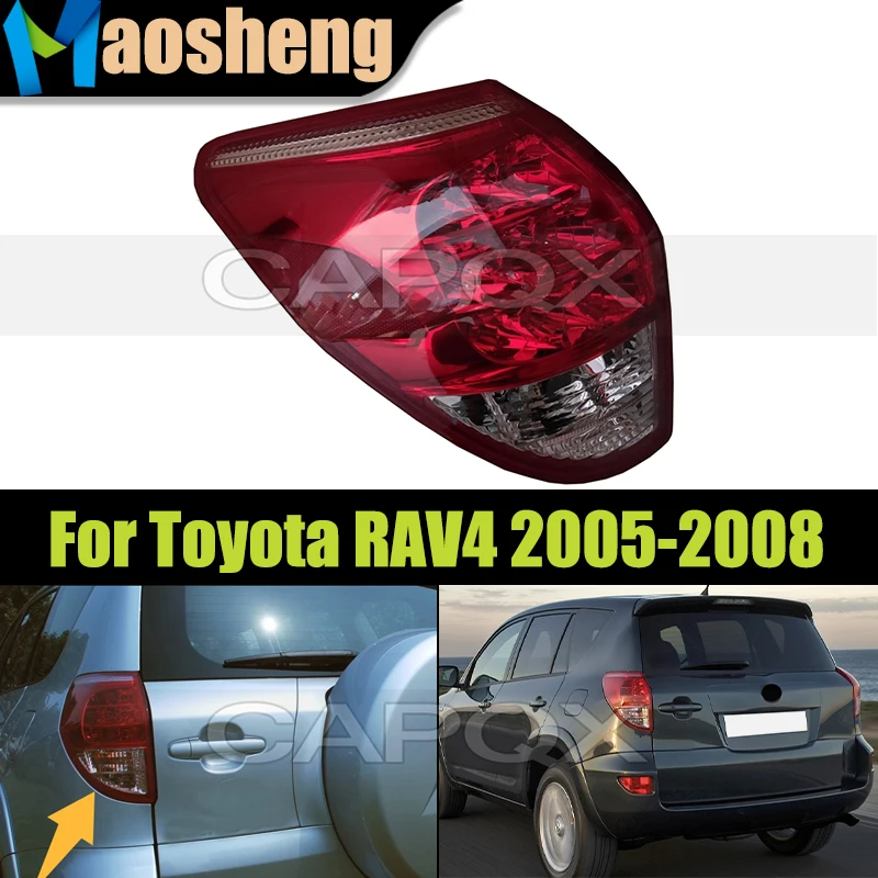 

Car Taillight Taillamp For Toyota RAV4 2005 2006 2007 2008 Brake Light Rear Bumper Taillamps Tail Light