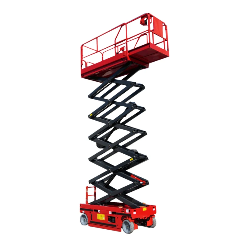 Aerial Work Platform 300kg 460kg Self Propelled Hydraulic Scissor Lift Platform Table Electric Ladder Lift
