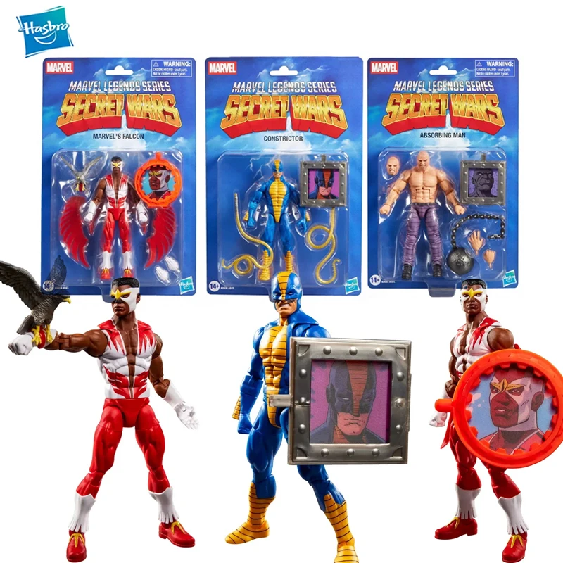 Hasbro Marvel ML Avengers Secret Wars Mystery Guest Rambler Falcon Figura de acción de juguete