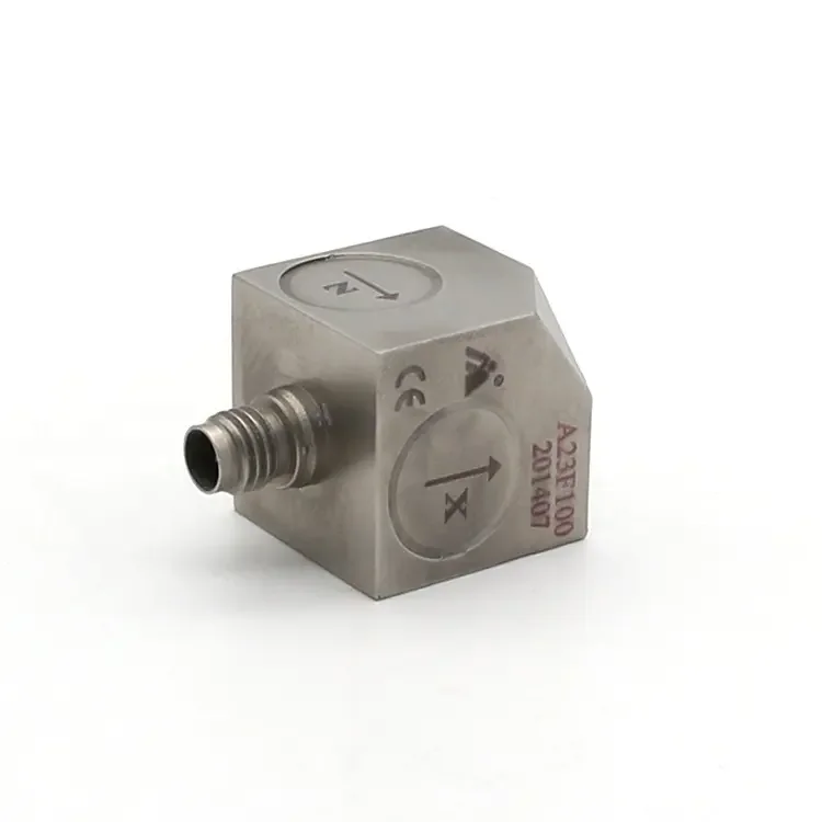 

IEPE Accelerometers Three-dimensional Output Piezoelectric 100mV/g Triple-axis Accelerometer