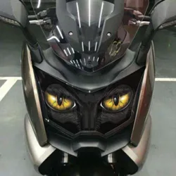 FOR BMW C650GT (K19) 2012-2017 Motorcycle Accessories Front Fairing Headlight Sticker Guard Sticker - 1