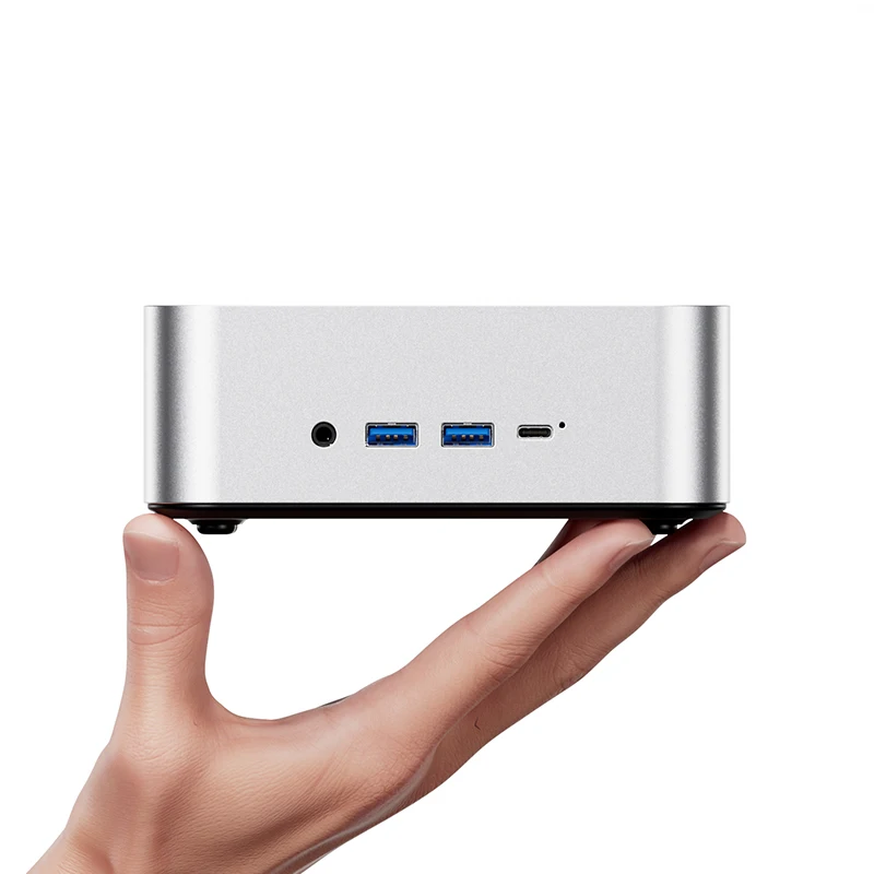 Aoostar MACO Ryzen 7 H 255 OCuLink كمبيوتر صغير AMD بصمة 2 * USB4 2 * NVMe 2 * 2.5G LAN Windows 11 WiFi6 سطح المكتب NUC ألعاب الكمبيوتر