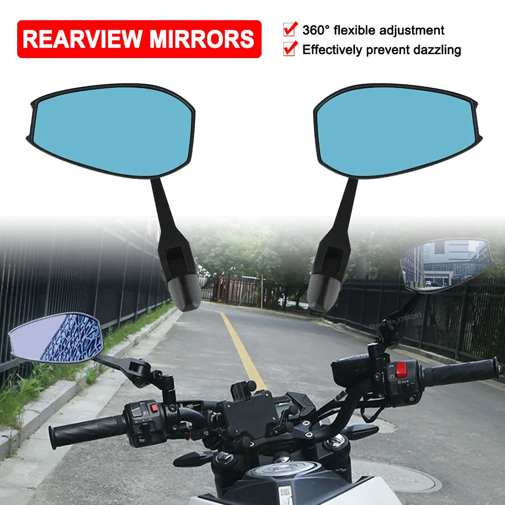 

Universal Rearview Mirrors For BMW R1300GS 2024 HD Anti-Glare 360° Adjustable Rear View Side Mirrors For Motorcycle Motorbike