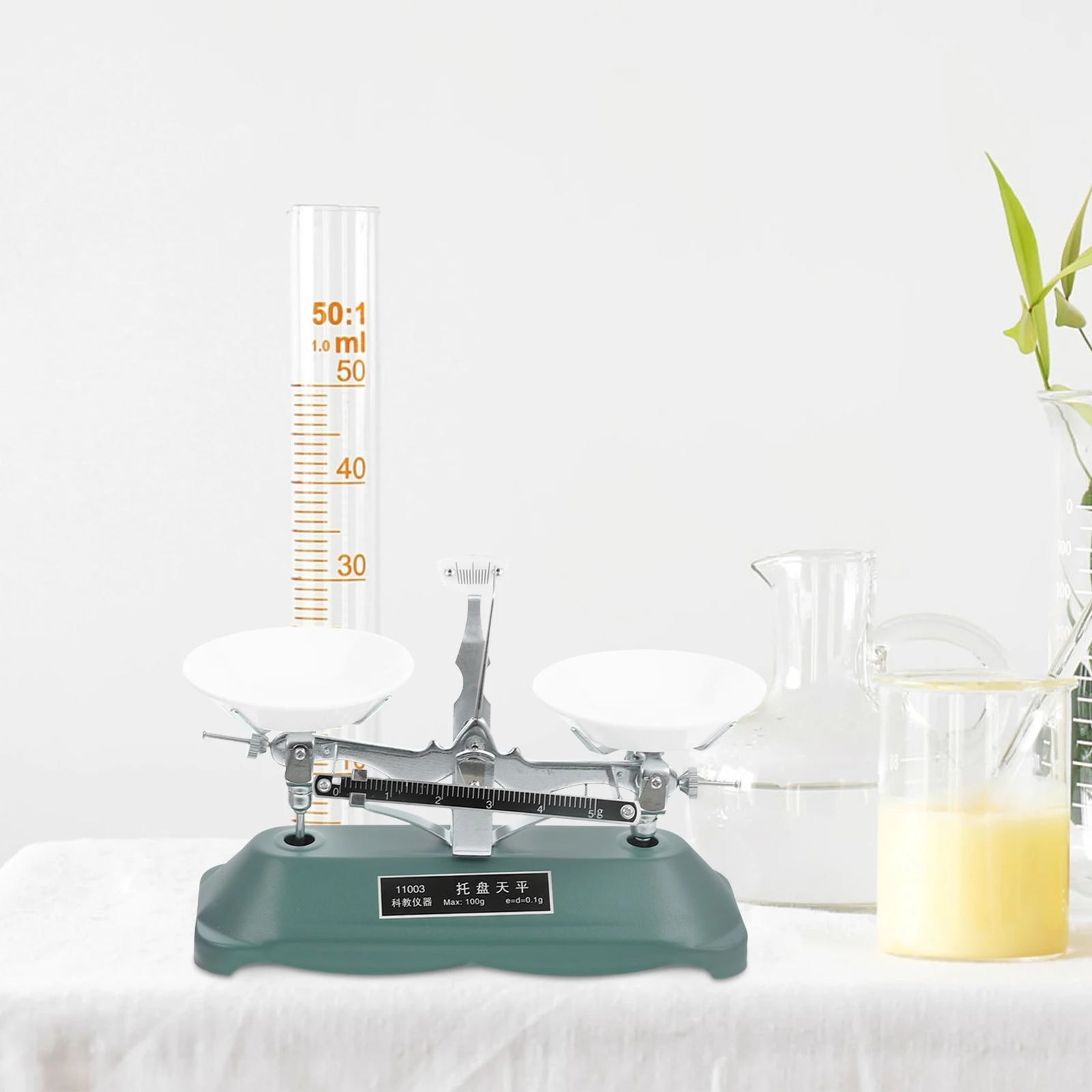 Pallet Balance ABS Iron Material Student Educational Science Toy Lab Educational Balance Scale Tool Building Blocks