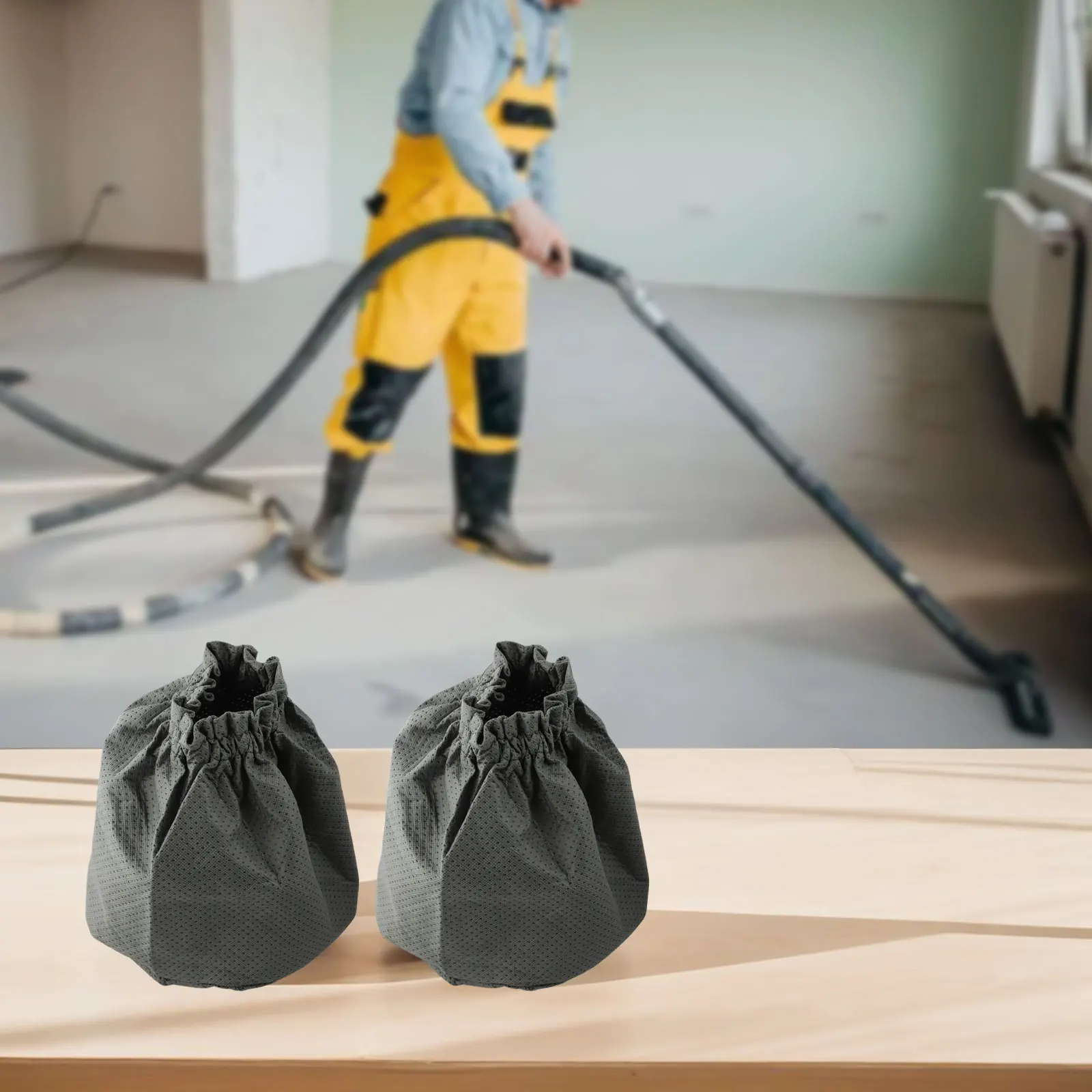 

As Shown Industrial Vacuum Cleaner Bags Cleaner Environment Easy Replacement Installation Economical Pack Of Five