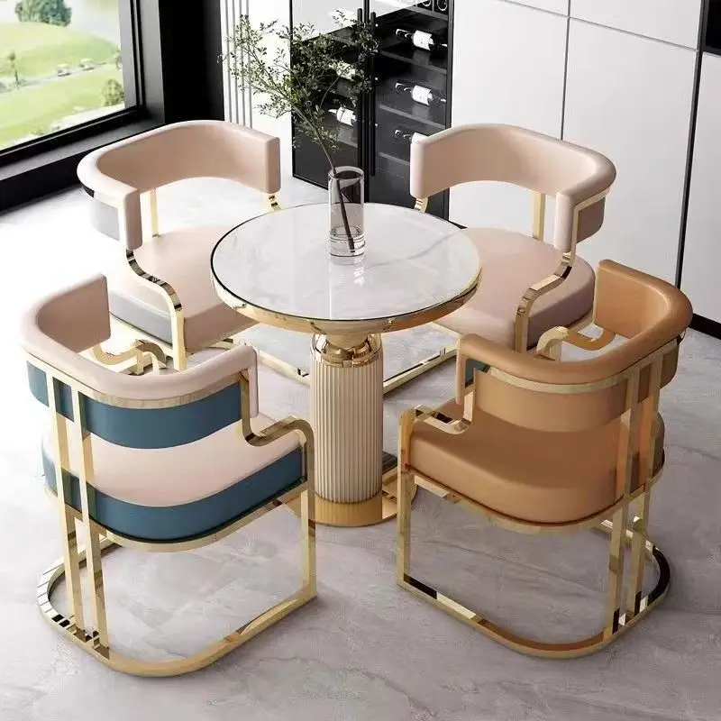 

Nail Art Chair Customer Special Beauty Salon Stool Barber Shop Back Light Luxury Dining Chair Makeup Mahjong Sofa