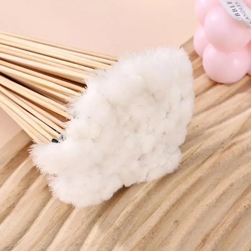10PCS Goose Earpick Wax Remover Curette Adult Bamboo Handle Ear Dig Tools Spoon Cleaner Stick Health Care Kit