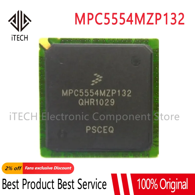 

100% NEW MPC5554MZP132 BGA-416 MPC5554MZP BGA-416 MPC5554 5554MZP132 5554 Computer Chip New Original