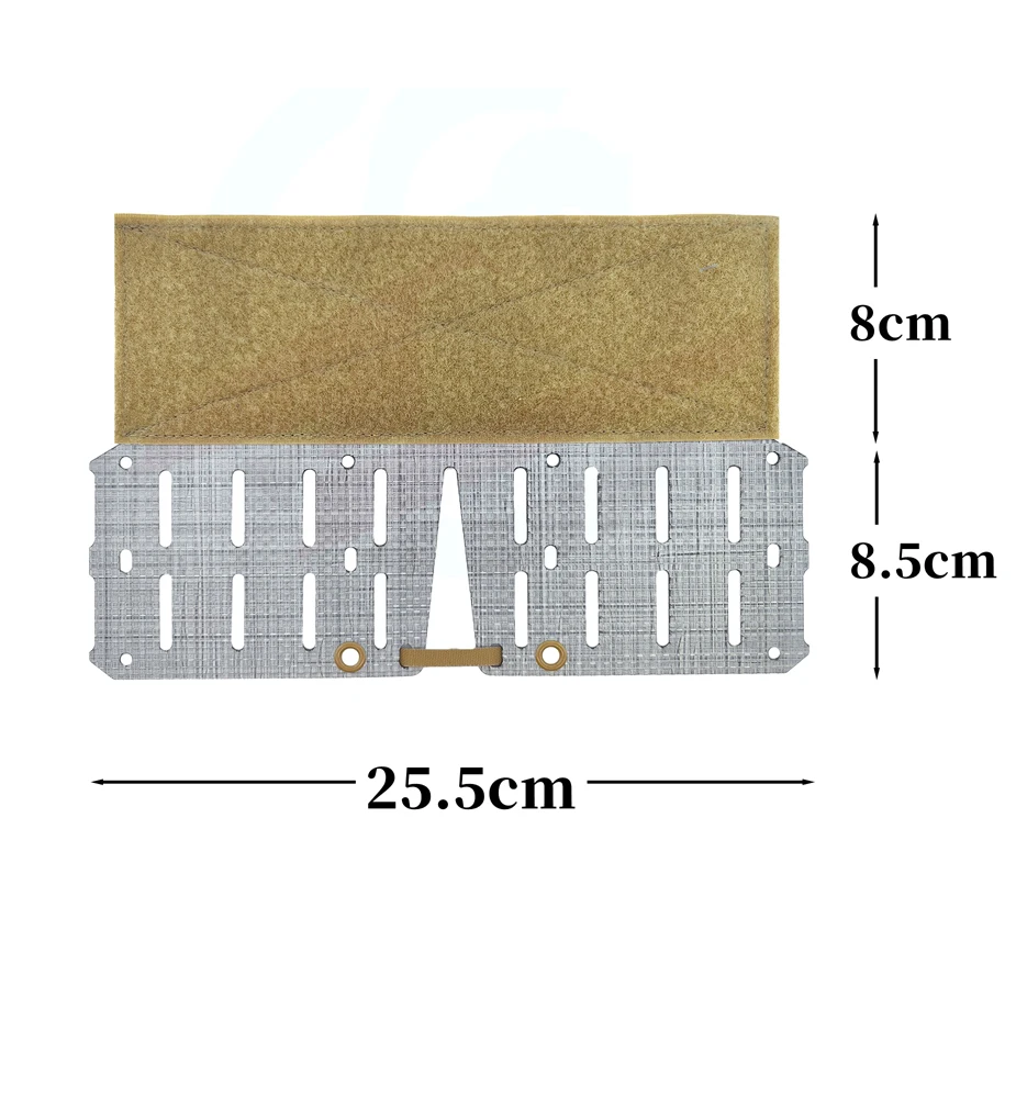 Tactical Hanging Adapter Plate, Vertical Extension Plate, Used for Outdoor Sports Hunting Vest Equipment