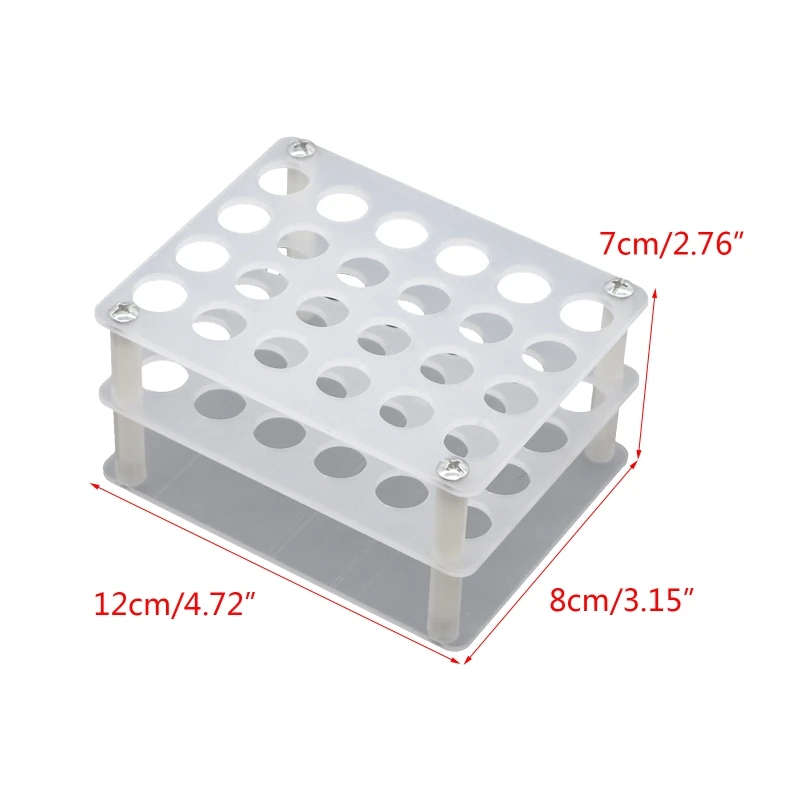 Tragbare Kunststoff Box Präzision Schrauben Lagerung Rack Box Schraubendreher Lagerung Halterung Handy Reparatur Tool Acryl 40JE