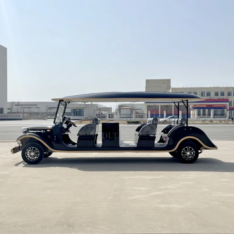 Hot-Selling European And American Vintage Travel Electric Sightseeing Car 6-Seater Classic Retro Vintage Car Made In China