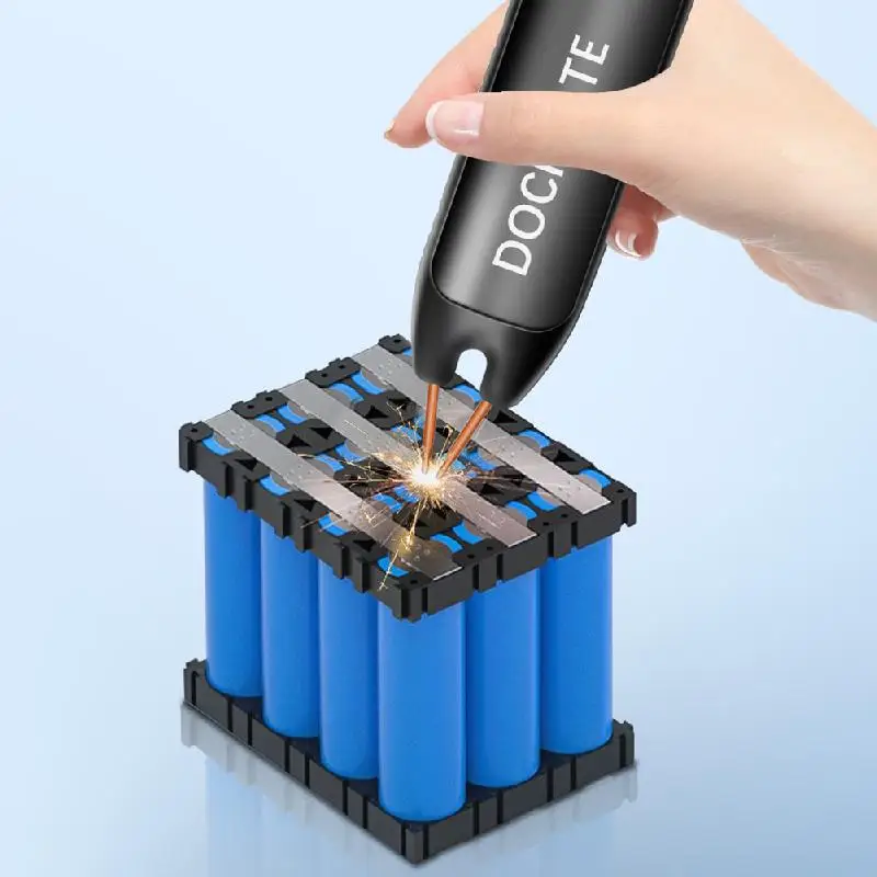 11 Gears Battery Spot Welder With Cover Adjustable Mini Portable Handheld Led Display Spot Welding Machine Automatic Manual ﻿