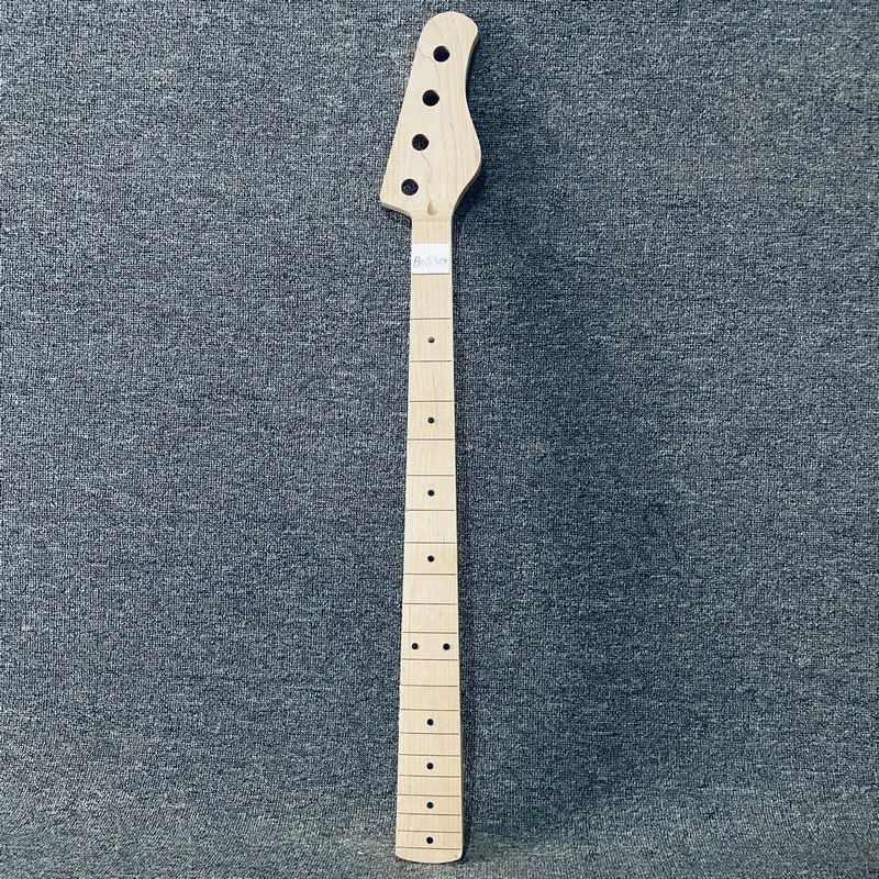 

GN624 4 String Electric Bass Unfinished No Paints No Frets Right Hand for DIY Replace with Damages Jazz Bass Use SALES