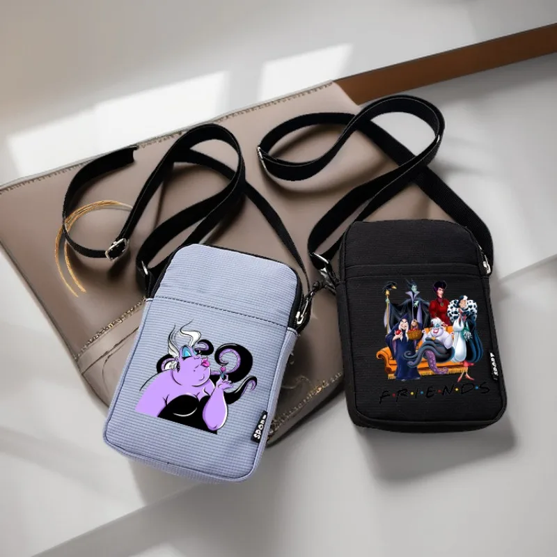 Disney Villains Bad Girls Women\'s Bag Crossbody Bags Tote Bag Shoulder Bags Female Small Bag Students Single Shoulder Purse