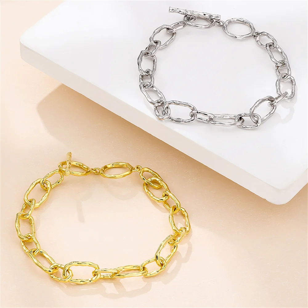 

European & American S925 Sterling Silver Baroque Pearl Necklace, Light Luxury Stylish Saturn, Women's Collarbone Chain Jewelry