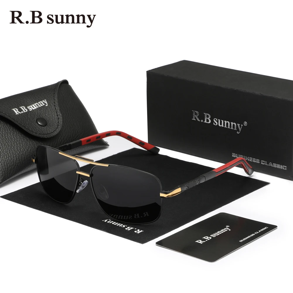 rbbunny-novos-oculos-de-sol-de-aluminio-dos-homens-marca-piloto-polarizado-moda-feminina-quadro-retangulo-oculos-conducao-esportes-uv400