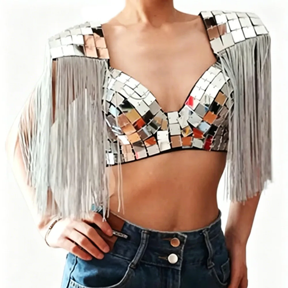chaleco-con-flecos-dorados-y-plateados-con-detalles-de-espejo-para-mujer-ideal-para-bailarinas-cantantes-espectaculos-escenicos-discotecas-y-bares
