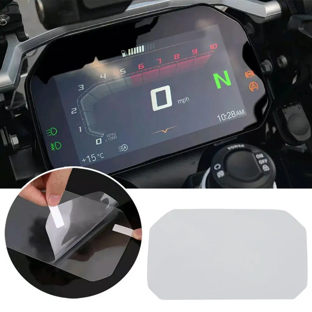 For BMW R1250GS R1200GS LC Adv F750GS F850GS C400X Protector Cluster Protection Film Scratch R1250R Screen F900XR R1250RS L1B1