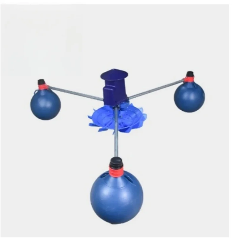 Solar Powered Floating Pond Aerator Impeller Pump New Gearbox Oxygen Machine Permanent Magnet Synchronous Motor Core Engine