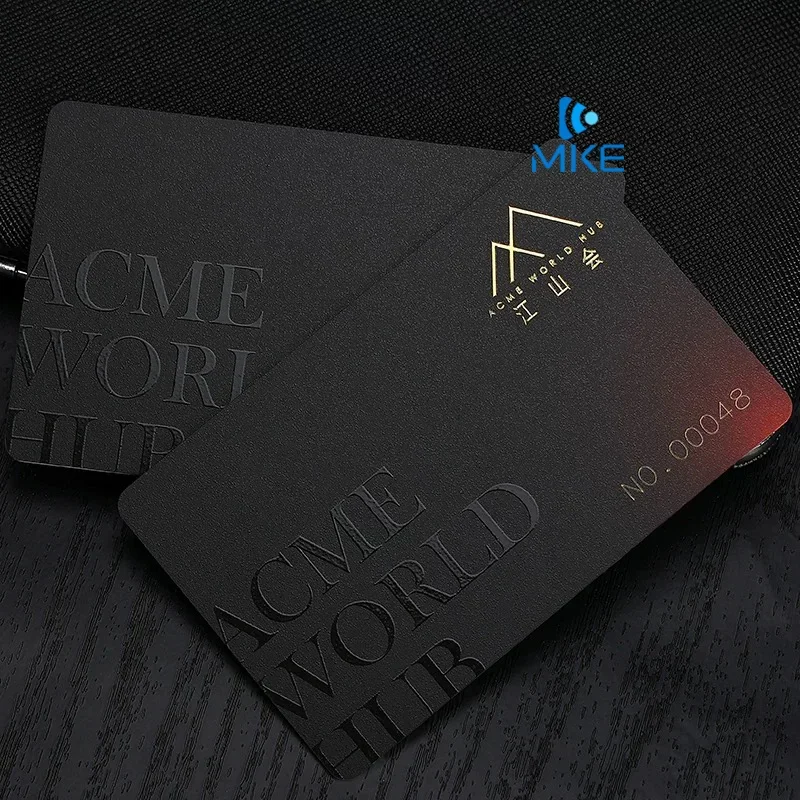 

Роскошные пользовательские УФ-тиснения, печать на пластиковых карт из ПВХ со сменными номерами