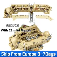 3187pcs Mos Eisley Cantina Building Blocks Educational Toy Adult children Birthday Gift Building Blocks Compatible 75290