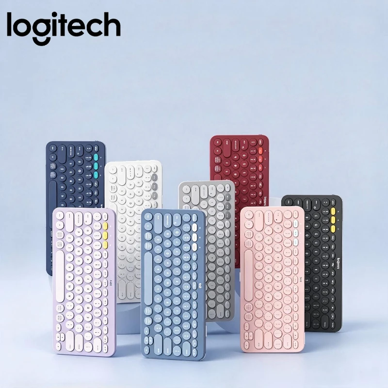 Logitech K380 Wireless Bluetooth Keyboard mute Keyboard Easy Switch 3 Devices Keyboard K380 Black 99% New Open Box