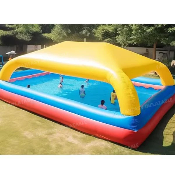 

Hot Sale Kids Play Center Summer Water Party Pool Family Large Inflatable Swimming Pool for Adults