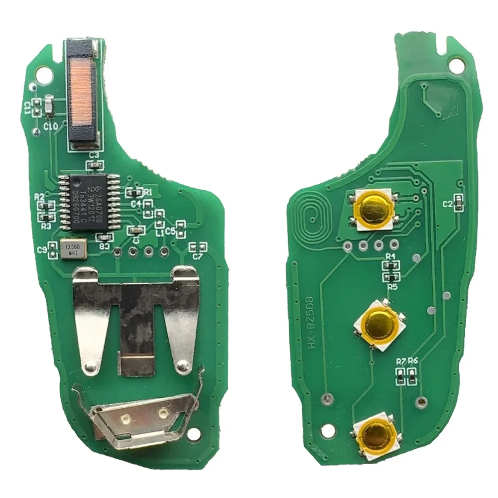 433 MHz 46 Chip Flip Remote Car Key HU83 VA2 Blade For Peugeot 208 2008 301 308 508 5008 For Citroen C-Elysee C4-Cactus Hella
