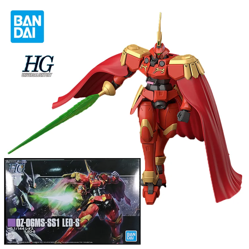 Pb banda hguc 1/144 OZ-06MS-SS1 leo-s gundam action figur mobiler anzug leo-s montage modell kit spielzeug geschenke für kinder