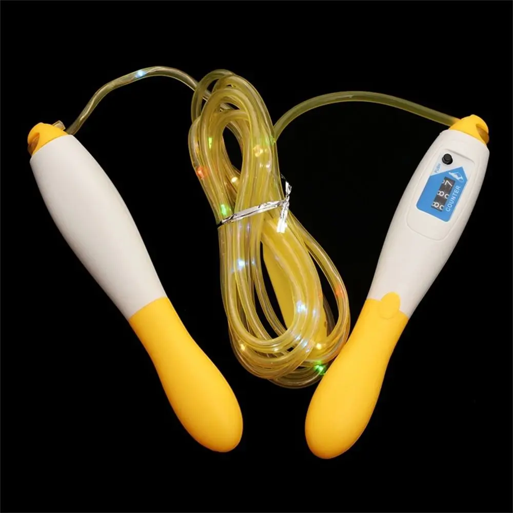 Luminous LED Jump Ropes Enhance Flexibility Coordination Glowing Skipping Rope Fun Fitness Colorful Light Up Jump Ropes