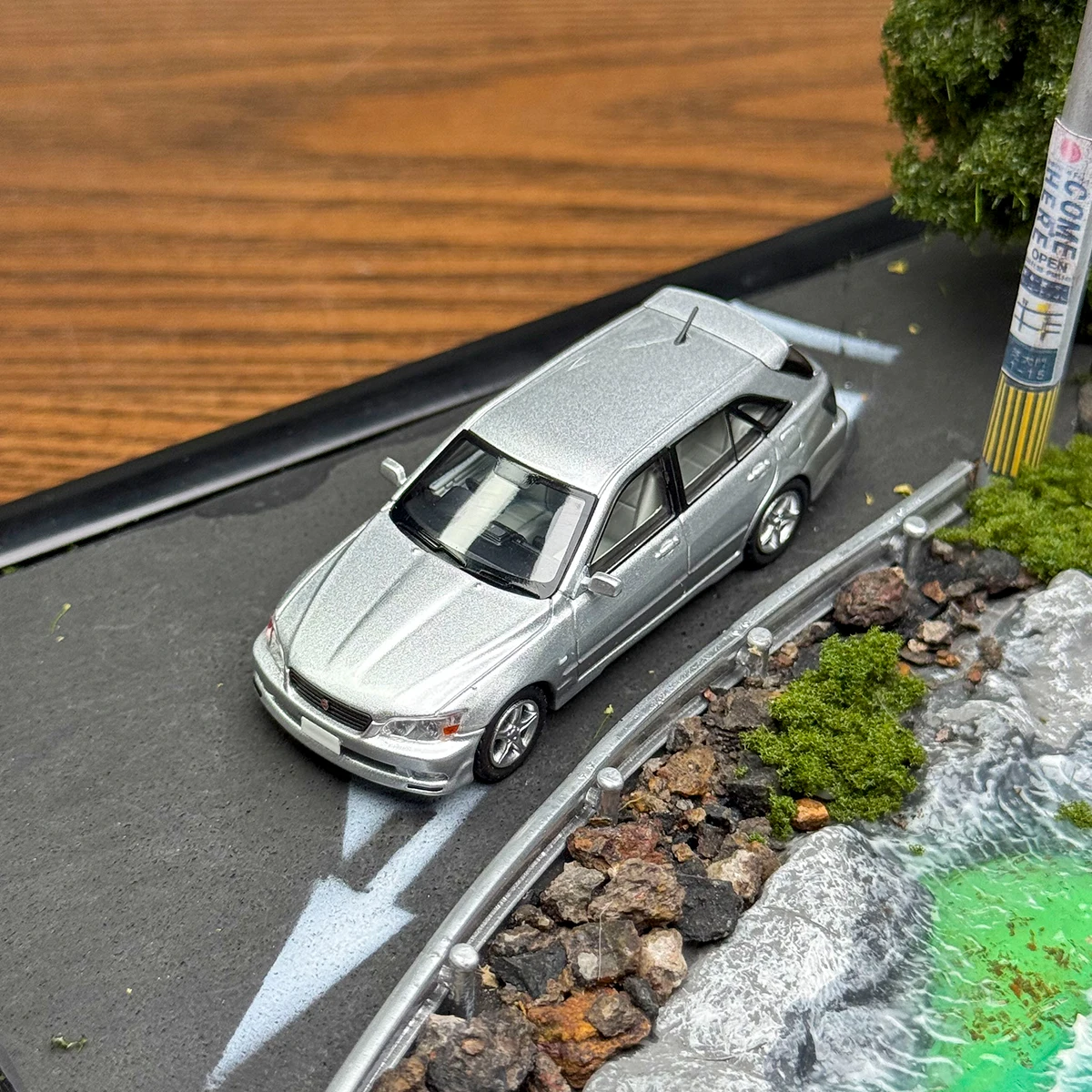 Mortal Model 1/64 ALTEZZA GITA AS300 ELIXIR Alloy Motor Vehicle