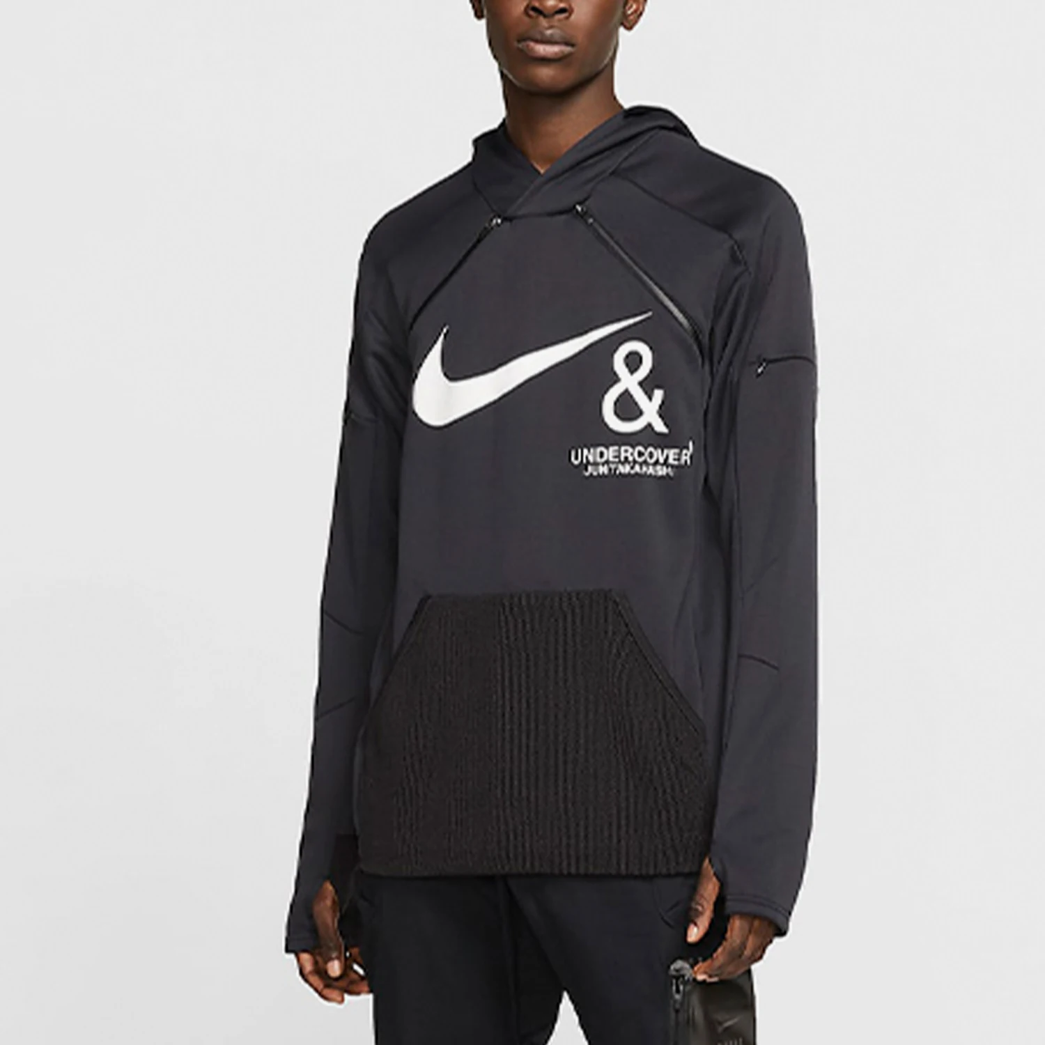 Nike genuine empty new black sports casual lightweight hooded sweatshirt CD7525-010
