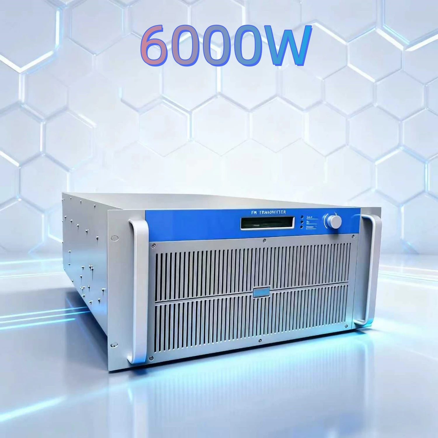 Transmisor FM de radio HP- YXHT-1-5U de 6000 W: para estaciones base de comunicación móvil, transmisión de señal y información de rescate