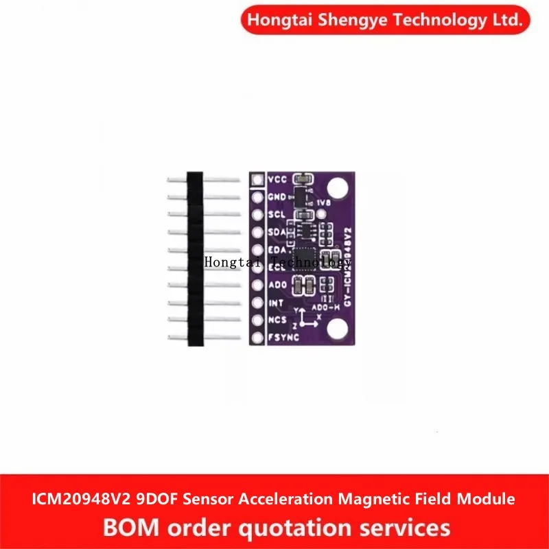 ICM20948V2 9DOF 9-Axis Sensor Acceleration Magnetic Field Module Compatible Replacement for MPU-9250 9150