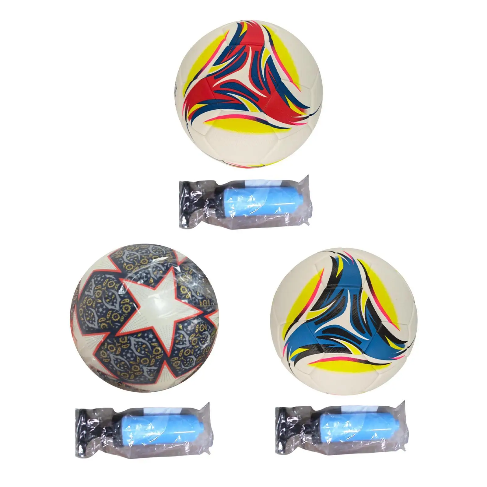 Soccer Ball Size 5 Novelty Patterns Soccer Training for Club Game Training