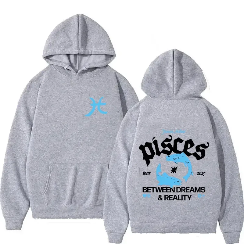 Singer James Arthur The Pisces World Tour High Quality Y2K Hoodie Harajuku Casual Hip Hop Streetwear Sweatshirts Men Pullovers