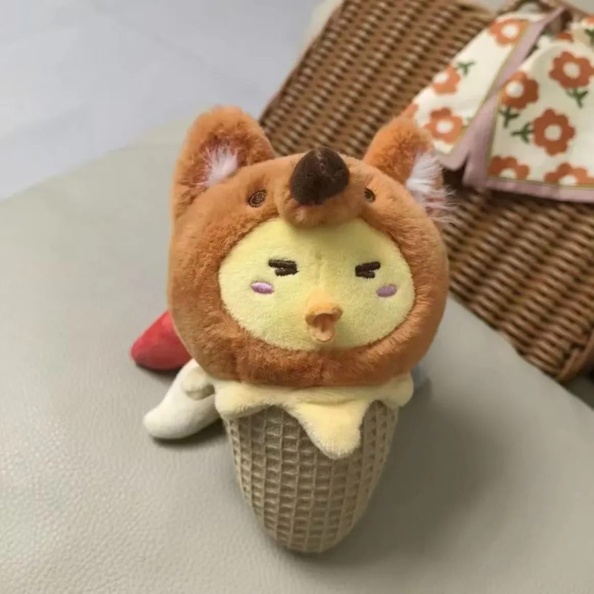 محشوة 10 سنتيمتر أنيمي KPL حلم فريق البضائع شو شينزين (Jiuwei) الآيس كريم الجسم أفخم دمية لعبة فستان ناعم القطن طفل هدية