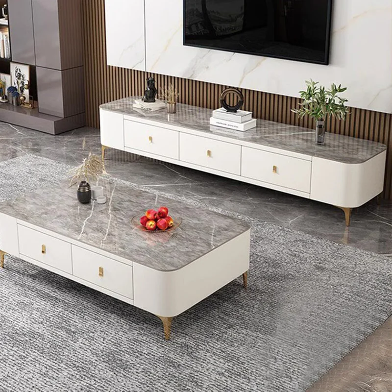 Nordic Minimalism Tv Stands Floor Cabinet Drawers European Tv Home Table Italian Meuble Télévision Salon Lounge Suite Furniture