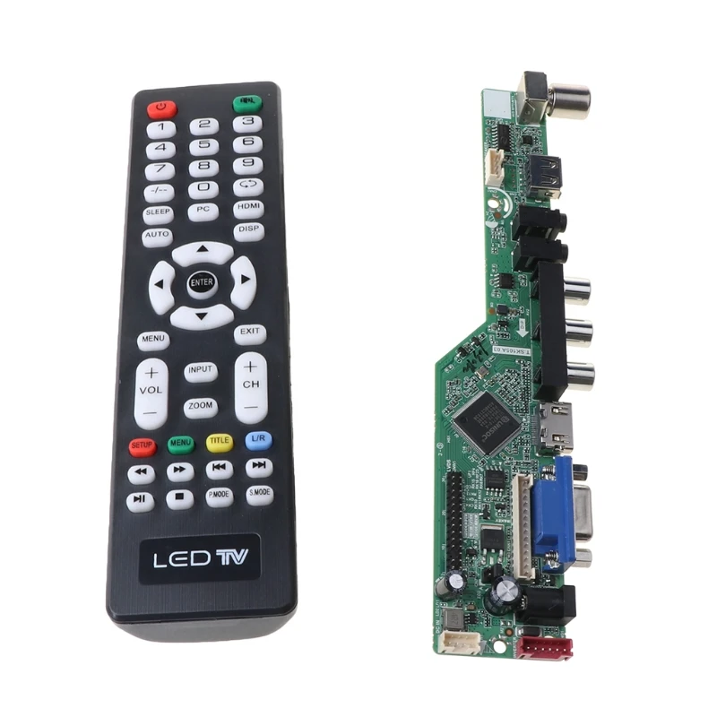 Universal LCD Controller Driver Board V29 VGA USB Replace SKR.03 for T.V56.03 for T.V53.03