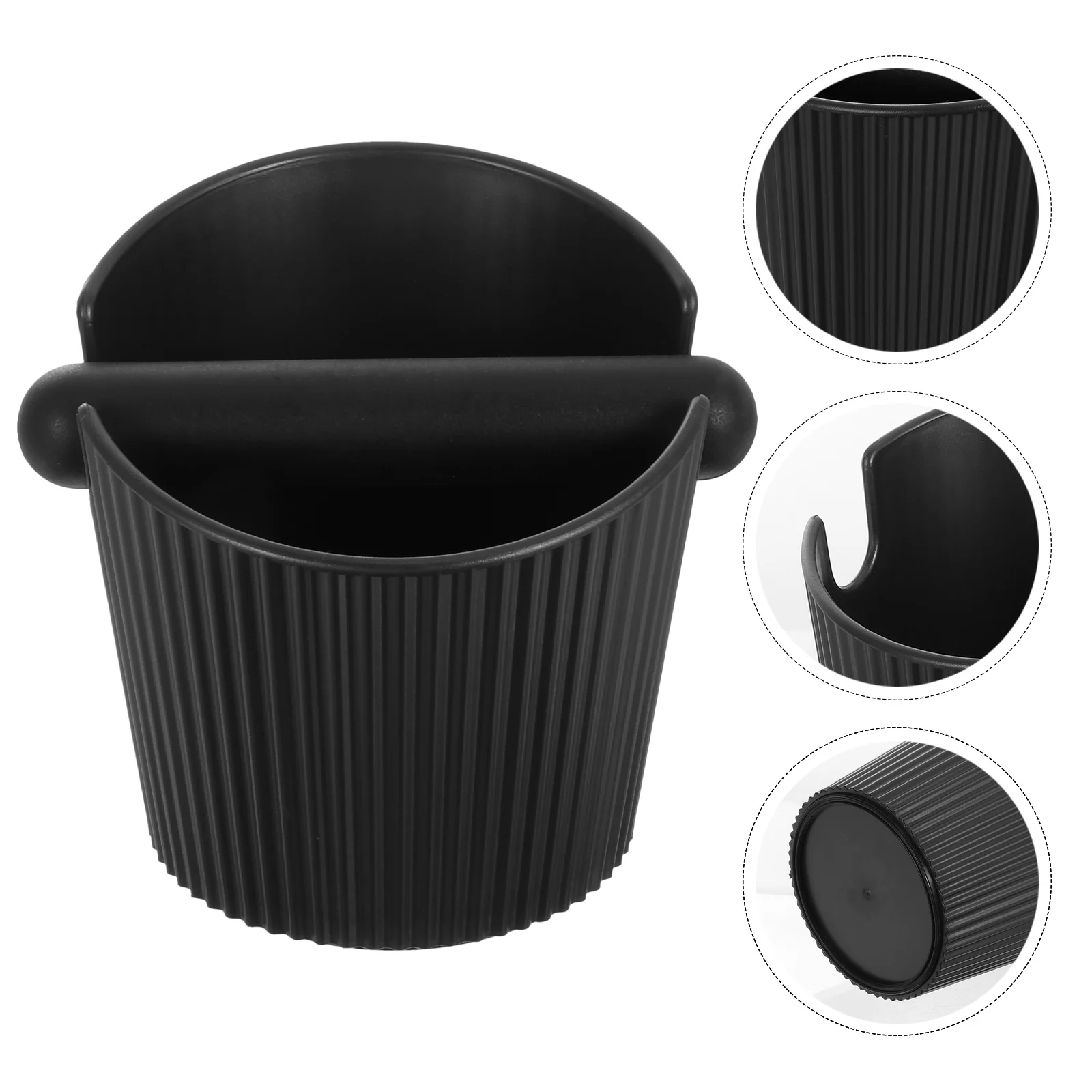 

Grounds Bucket Large Capacity Non-Slip Bottom For Espresso Coffee Maker Accessory Container For Home Kitchen Coffee