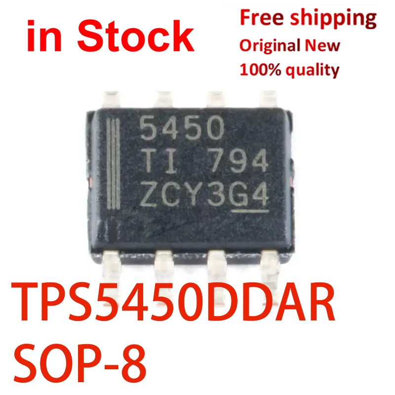 (10 piece)100% New TPS5450DDAR 5450 TPS5450 PS5450 SOP8 SMD DC-DC power chip IC